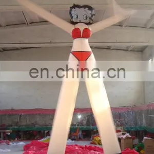 Customized High Performance Led Lighting Inflatable Air Dancer of Beauty thumbnail-1