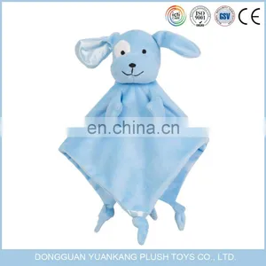 YK ICTI Audit Factory 35cm Plush Animal Soft Cube Blankie for Baby thumbnail-3