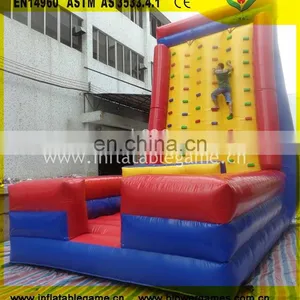 Inflatable Outdoor Bouncer Climb Wall thumbnail-1
