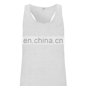5%spandex 95% Cotton Fashion Style Fitness Tank Top for Men With Factory Price thumbnail-4
