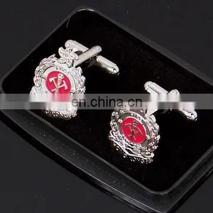 Cheap Stainless Steel Cuff Link & Tie Clip thumbnail-1