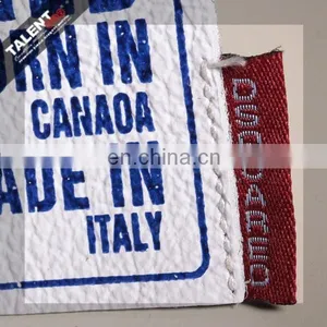 Custom Printed Leather Metal Logo Patch for Clothing thumbnail-3