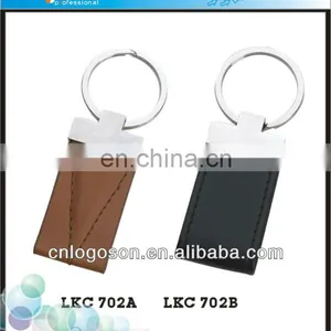 2015 Promotional Gifts Custom Zinc Alloy Car Key Chains Leather Keychain thumbnail-3