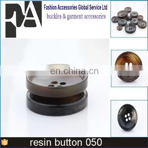 Resin Sewing Button Scrapbooking Round Black 4 Holes 20MM thumbnail-1