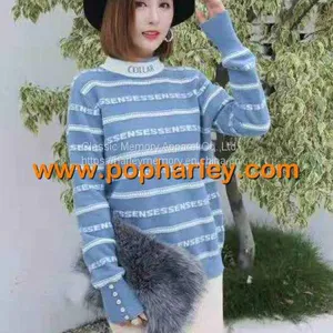 Factory Wholesale Woman Velvet Mink Sweater thumbnail-1