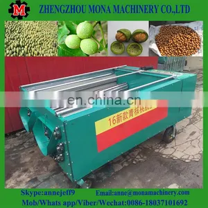 Fresh Walnut Peeler|Fresh Walnut Peeling Machine|Green Walnut Skin Removing Machine thumbnail-6