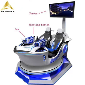 Fight Simulator 9D VR Cinema Chair For Entertainment Amusement Park thumbnail-1