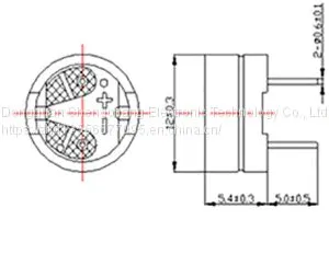 Electromagnetic Passive Buzzer Sc1254 thumbnail-2