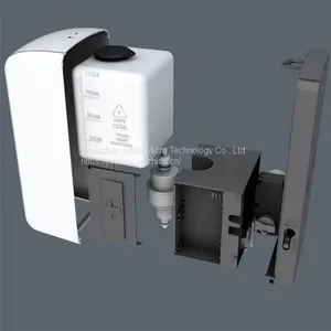 Wall Mounted Soap Dispensers Hand Free Sensor Portable Automatic Soap Gel Dispenser Foam Liquid With Drip Tray thumbnail-4