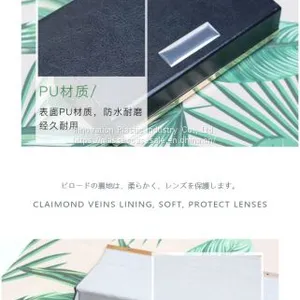 Crush-resistant Case for Large-frame Sunglasses; Creative and Personalized Unisex Glasses Case thumbnail-5