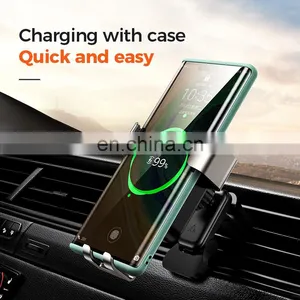 Joyroom Good Quality Gravity Holder Wireless Fast Charging Car Holder With Dashboard & Air Vent thumbnail-5