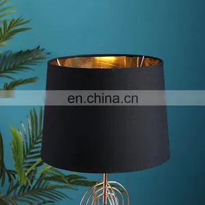 Nordic New Design Cheap Custom Luxury Gold Home Hotel Table Lamp for Bedside thumbnail-3