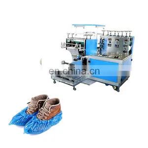 HAS READY High Speed 120PCS/MIN Fully Automatic PP Non Woven Fabric Shoe Cover Making Machine Low Price thumbnail-2