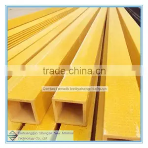 Pultruded Fiberglass Square FRP Tubes, Grp Square Pipe, Square Tube thumbnail-4