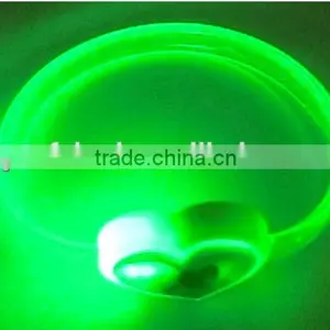 New Design LED Glowing Silicone Magnetic Bracelet thumbnail-2