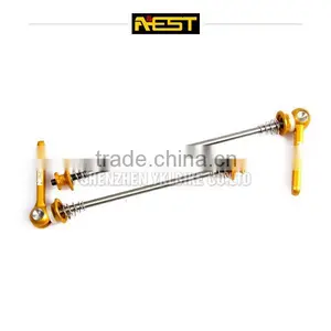 AEST CNC Machined Titanium Bicycle Quick Release Skewer thumbnail-3