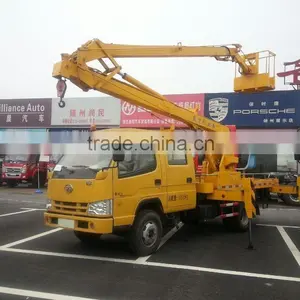 10m Jiefang Truck Mounted Aerial Platform thumbnail-3