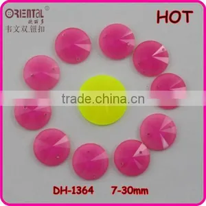 2holes Fancy Decorative Resin Stones thumbnail-1