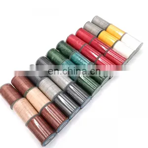 0.35MM 300M Round Flores Waxed Thread for Sewing Leather Sofa thumbnail-1