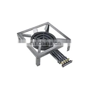 New Model Black Painting Finished 4 Ring Cast Iron Burner Gas Stove thumbnail-1