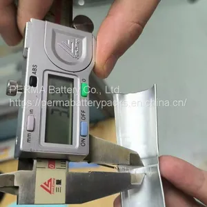 Ultra Thin Small Curved Rechargeable Lithium Polymer Battery Customized for Smart Wearable Technology thumbnail-3