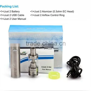 In Stock Eleaf IJust 2 Hot Sale Eleaf Ijust 2 Kit With 2600mAh Battery and 5.5ml Big Capacity thumbnail-4