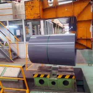 Boyuan Grey Coated Steel Coil Exported to Canada With Color Coating thumbnail-5