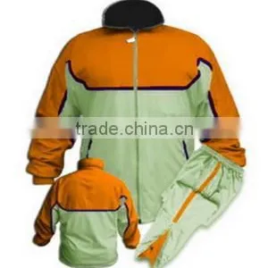 Track Suit in Green & Orange Color thumbnail-1