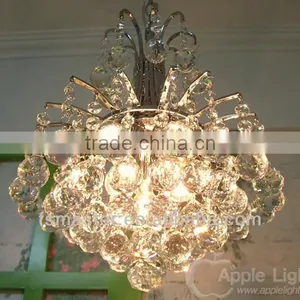 2013 New Design Cheap Round Aluminium Cystal Pendant Light for Restaurant &coffee Shop thumbnail-1
