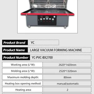 Plastic Vacuum Forming Machine thumbnail-2