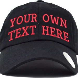 Custom Embroidered Classic Polo Style Baseball Cap Cotton Made Adjustable Fit Men Women Low Profile Dad Cap Hat thumbnail-1