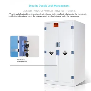 PP Acid and Alkali Storage Cabinet for Safe Chemical Containment thumbnail-1