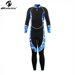 Mens Fullsuit Womens Wetsuits Cold Water Wetsuit UPF 50+ 3MM Wetsuit thumbnail-1