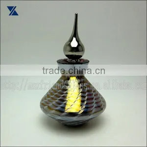 Hand Made Mirror Effect Glass Perfume Bottle thumbnail-1