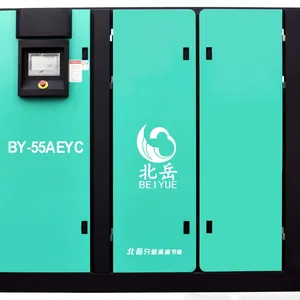 BY110KW Double Stage Compressed Air Compressor.10-24m3/min 6-8barMore Energy-efficient. thumbnail-5