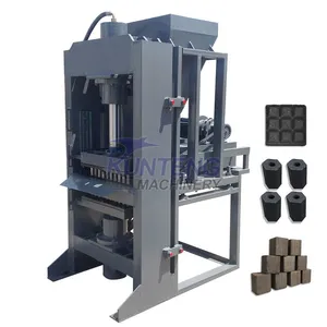 Hydraulic Metal Aluminium Briquette Making Machine Charcoal Briquette Making Machine Biomass Charcoal Briquet Press Machine thumbnail-1