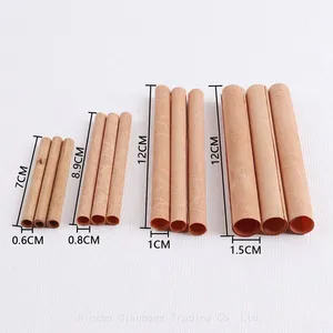 High Quality Wood Tube Candle Wicks Wholesale Aromatherapy Wooden Candle Chips Handmade Modern Design for Candle Making thumbnail-5