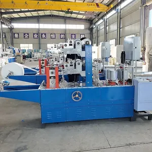Factory Napkin Machine Automatic Color Printing Paper Napkin Tissue Making Machine/ Small Capacity Tissue thumbnail-5