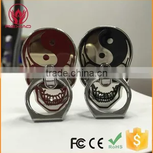 Metal Stainless Steel Skull Ring Holder Stand for IPhone 7, 6, 6s, 6s Plus, Samsung Note 5, Note 4, S5 thumbnail-6
