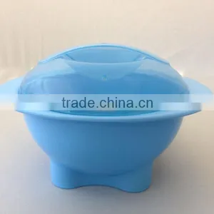 UFO Shape Baby Feeding Bowl With Spoon & Lid thumbnail-1