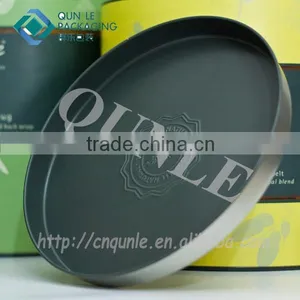 Large Round Cardboard Gift Packaging Boxes With Metal Lid thumbnail-3