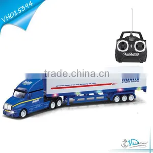 High Quality 4 Channel RC Container Truck With Music and Light thumbnail-1