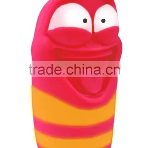 2016 Silicone Larva Cartoon Pencil Case thumbnail-1