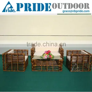 New Garden Furniture Set Poly Rattan Patio Furniture Aluminum Home Goods Patio Furniture thumbnail-1