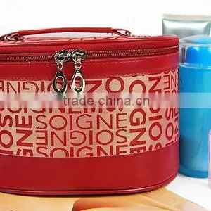 2016 High Quality Travel Zipper Fashion Cosmetic Pouch Bag With Logo Customized thumbnail-1