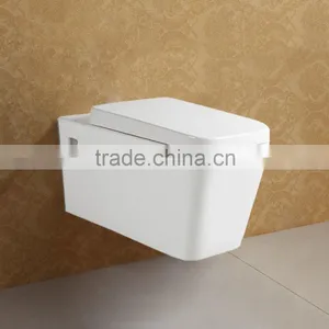 Floor Standing One Piece White Glazed Bathroom Toilet AT628 thumbnail-5
