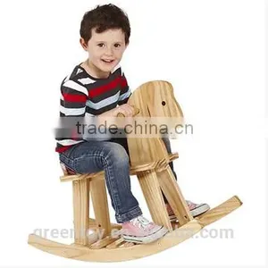 Wood Animal Rocking Horse for Baby Riding thumbnail-1