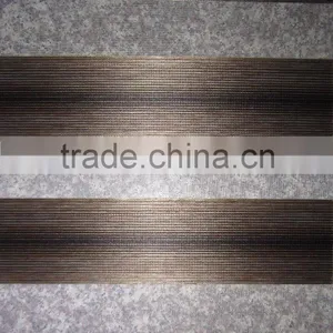 Double Layer 100% Polyester Blackout Fabric and Roller Type Zebra Blinds thumbnail-2