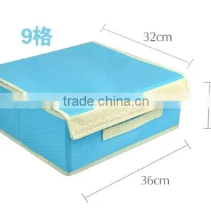 AN24 ANPHY Non-woven High Quality Underwear Storage Box Components 16 or 9 Grids In Stock 5 Colors Household Holder Box thumbnail-6