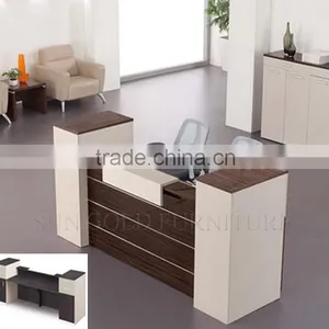 Good Quality Wooden Reception Counter Table Design Reception Desks for Sale (SZ-RTB029) thumbnail-2